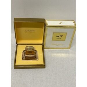 Jean Patou Joy Parfum Miniature Perfume 15ml 1/2 Fl Oz Size EMPTY Bottle & Boxes